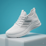 SS02 Men’s Shoes Spring Sports Gym Walking White Shoe Low Price Best Shoe Lightweight, Soft Sole Running Sneakers with Color - Image 3