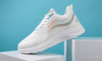 SS07 Men's Breathable Running Casual Low Price Office Leather Sports White Walking Shoes, Low Price Lace-up Sports Shoes, Spring and Summer Non-slip Out Shoes, Suitable for Gyms and Outdoor Activities - Image 2