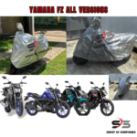 Yamaha FZ 2.0 1.0 3.0 4.0 V1 V2 V3 V4 Polyester Waterproof Outdoor Motorcycle Bike Cover