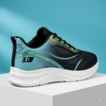 SS03 Men's Breathable Running Casual Low Price Office Leather Sports White Walking Shoes, Low Price Lace-up Sports Shoes, Spring and Summer Non-slip Out Shoes, Suitable for Gyms and Outdoor Activities - Image 3