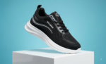 SS07 Men's Breathable Running Casual Low Price Office Leather Sports White Walking Shoes, Low Price Lace-up Sports Shoes, Spring and Summer Non-slip Out Shoes, Suitable for Gyms and Outdoor Activities - Image 3