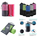 Microfiber Towel, Himal Outdoors Travel & Sports Yoga Towel Running Fitness Beach Towels-