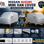 Suzuki Every Car Cover Waterproof All Weather for Automobiles, Outdoor Full Cover Rain Sun UV Protection